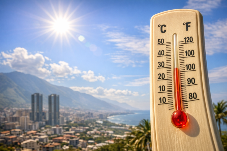 Radiación solar aumenta en Venezuela durante nuevo período estacional