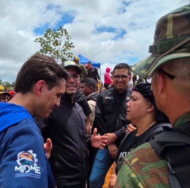 Gobierno Nacional realiza jornada para reanudar la actividad minera en Las Claritas y KM88