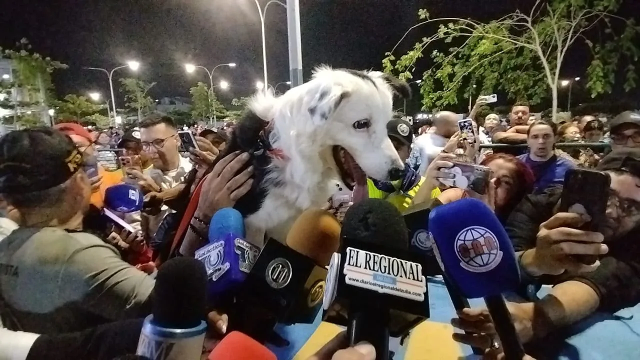 Área canina del Parque Monumental Ana María Campos en Maracaibo.