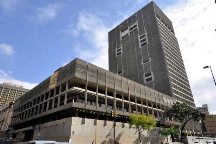 Fachada del Banco Central de Venezuela